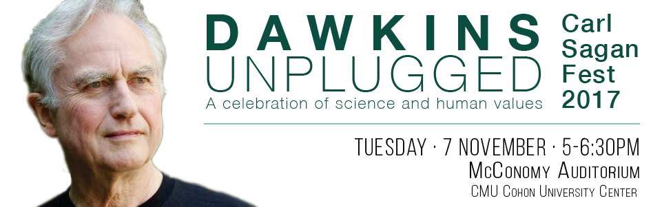 Carl Sagan Fest, featuring Richard Dawkins Banner